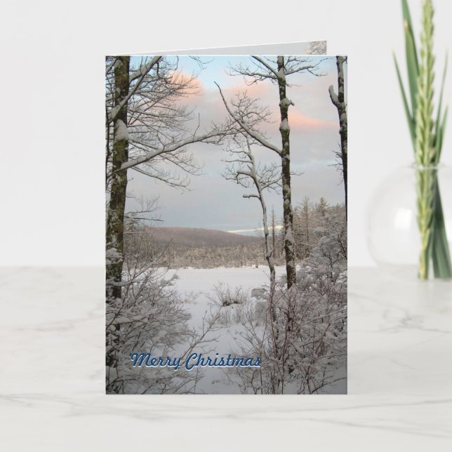 New England Winter Christmas Cards (Front)