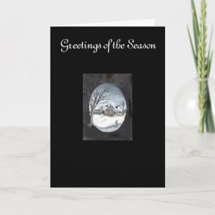New England Winter Holiday Card