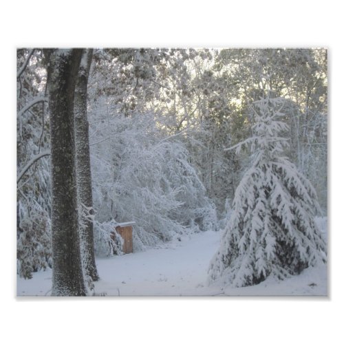 New England Winter Morning Photo Print