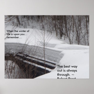 New England Winter Poster