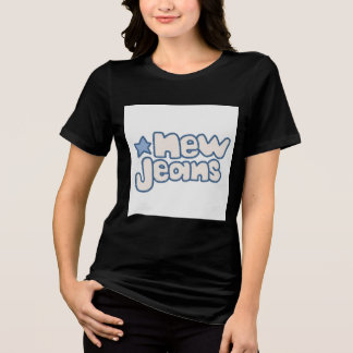 New Era Jeans Statement Tee" Tri-Blend Shirt