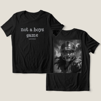 NEW ERA Not A Boys Game Bold  T-Shirt Tri-Blend Shirt