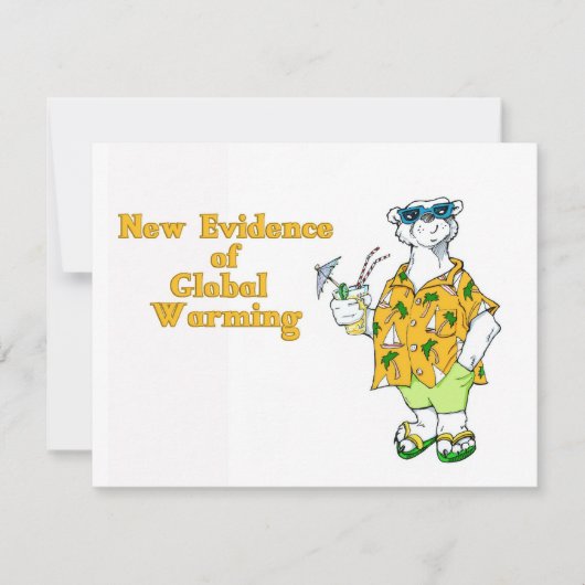New Evidence of Global Warming (Front)