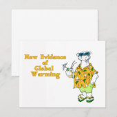 New Evidence of Global Warming (Front/Back)