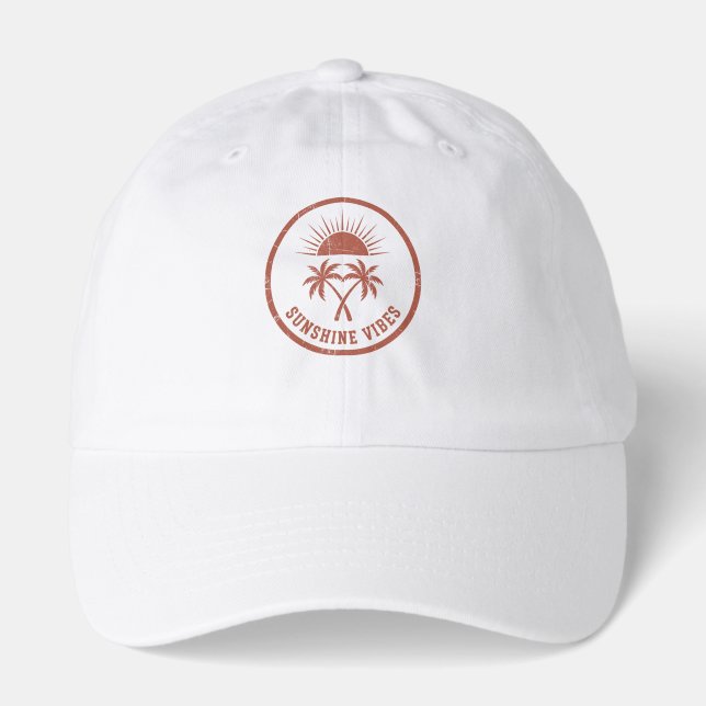 New Fashion Vacation Vibes Designs Unisex Hat (Front)