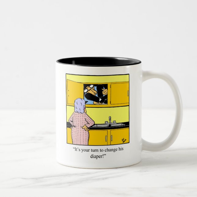 New Father Father's Day Humor Mug "Spectickles" (Right)