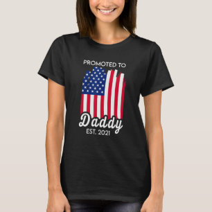 New First Time Dad Police Law Enforcement Daddy  4 T-Shirt