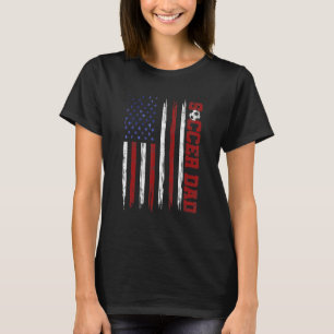 New First Time Dad To Be Full Time Soccer Daddy Da T-Shirt