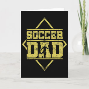 New First Time Dad To Be Instruct Soccer Daddy Da1 Card