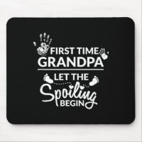 New First Time Grandpa Let The Siling Begin Gift