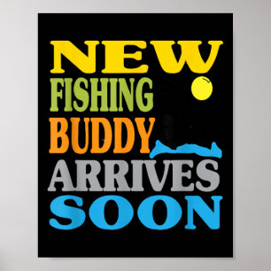 New Fishing Father’s Day Grandpa, Funny, Mom, Baby Poster
