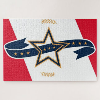 New Flag of Montgomery, Alabama Jigsaw Puzzle
