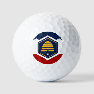 New flag of Utah State Golf Balls