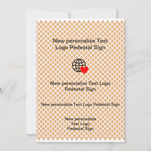 New Flat Invitation Customize your own (Front)