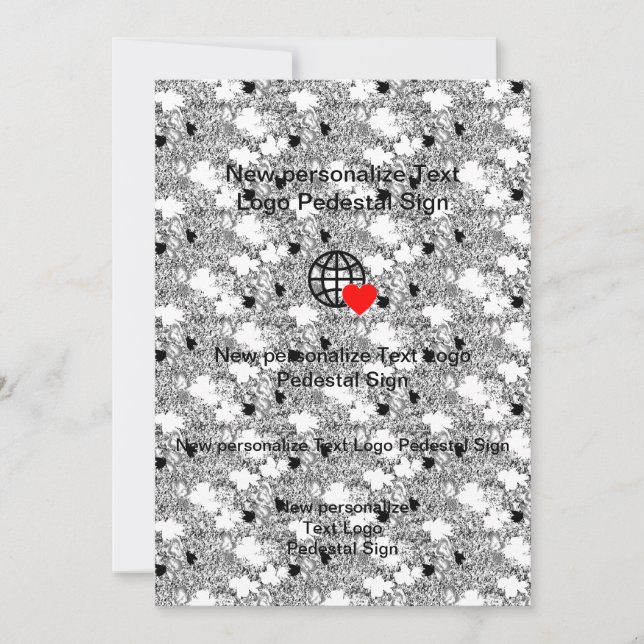 New Flat Invitation Customize your own (Front)