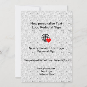New Flat Invitation Customize your own