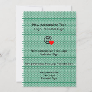 New Flat Invitation Customize your own