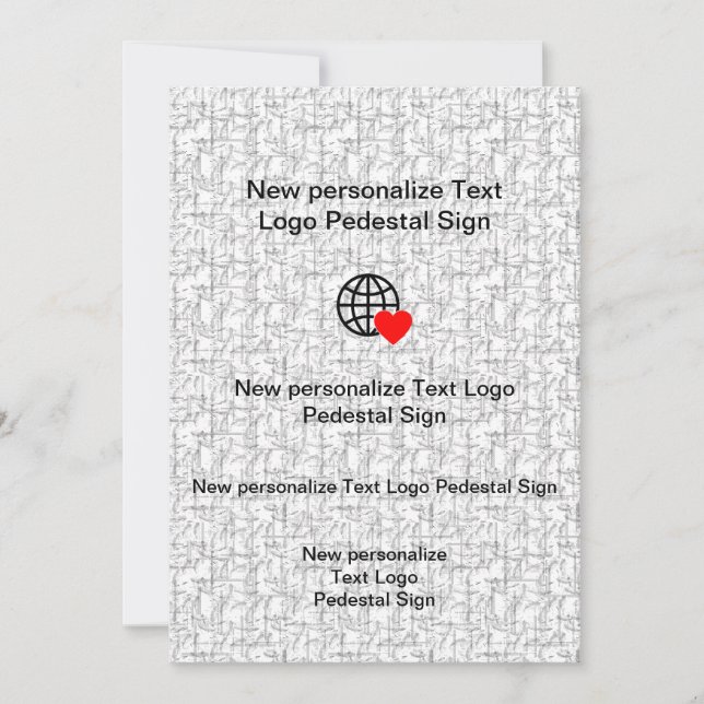 New Flat Invitation Customize your own (Front)