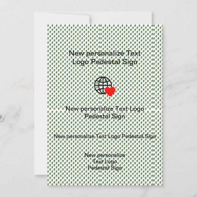 New Flat Invitation Customize your own (Front)