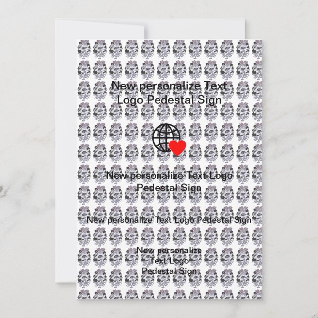 New Flat Invitation Customize your own (Front)