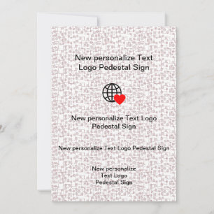 New Flat Invitation Customize your own