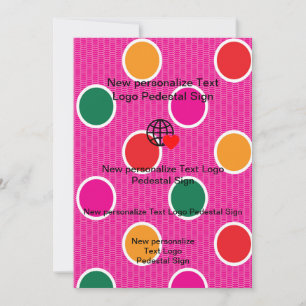 New Flat Invitation Customize your own