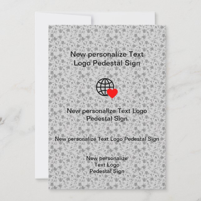 New Flat Invitation Customize your own (Front)