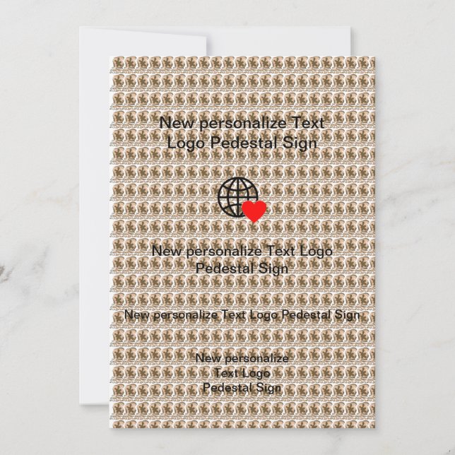 New Flat Invitation Customize your own (Front)