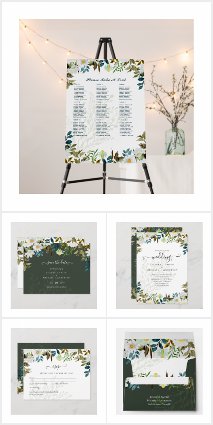 New for 2022! Daisy Greenery Wedding Collection 