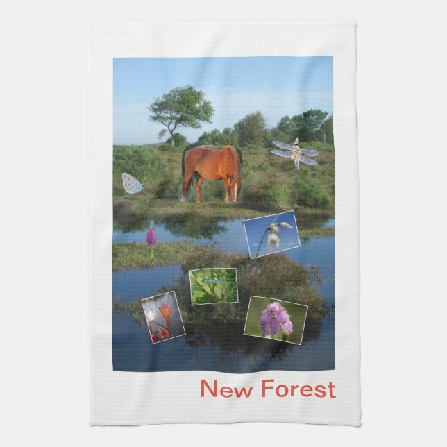 New Forest Kitchen Towel (Vertical)