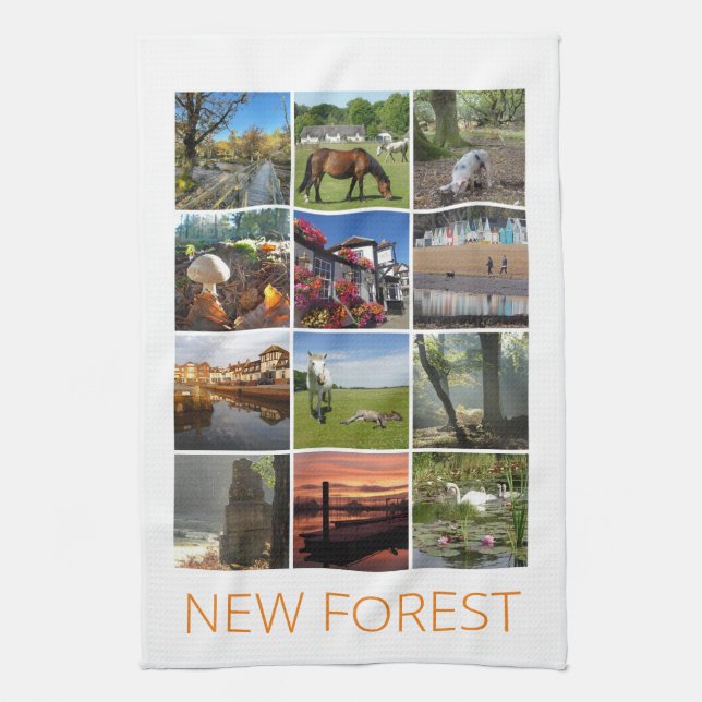 New Forest Kitchen Towel (Vertical)