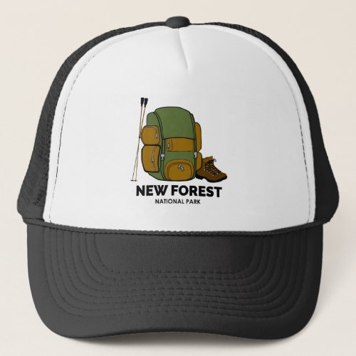 New Forest National Park Backpack Trucker Hat