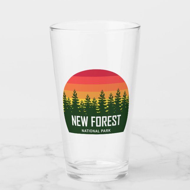 New Forest National Park Glass (Front)