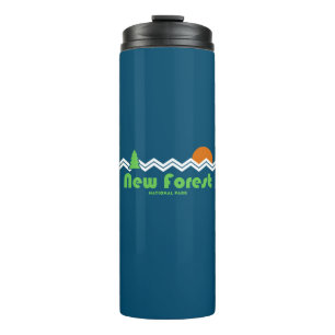 New Forest National Park Retro Thermal Tumbler