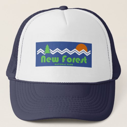 New Forest National Park Retro Trucker Hat