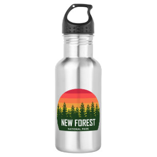 New Forest National Park Stainless Steel Water Bottle