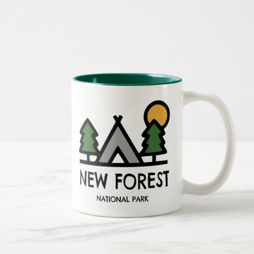 New Forest National Park Two_Tone Coffee Mug