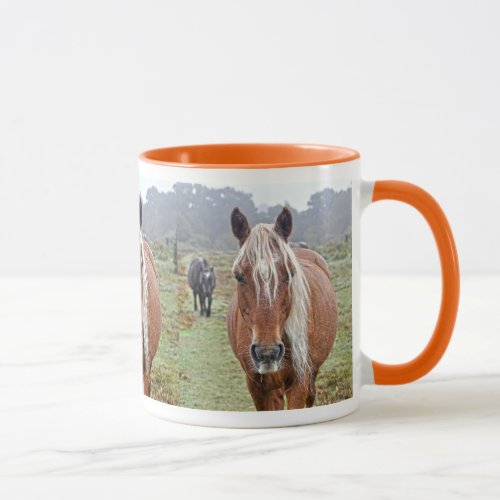 New Forest Ponies of Hampshire England Mug