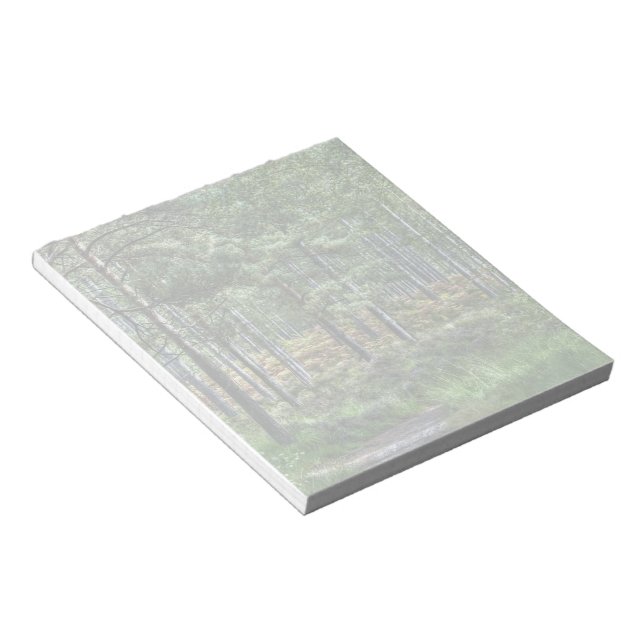 New Forest Woodlands HDR Photo Notepad (Angled)