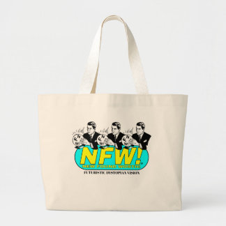 NEW FOUND WORTH ''FUTURISTIC DYSTOPIA'' Tote Bag