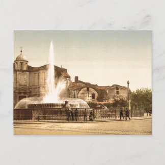 New Fountain and Diocletian's Spring, Rome Postcard