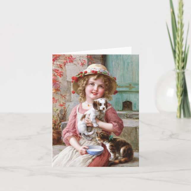 New Friends - Emile Vernon  Card (Front)