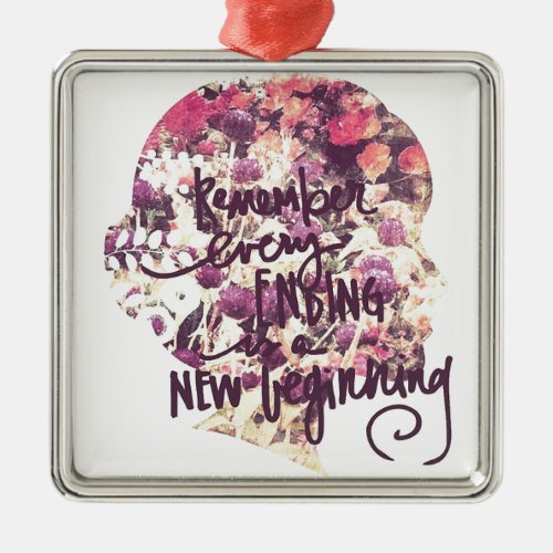 New from Ending Digital College Metal Ornament