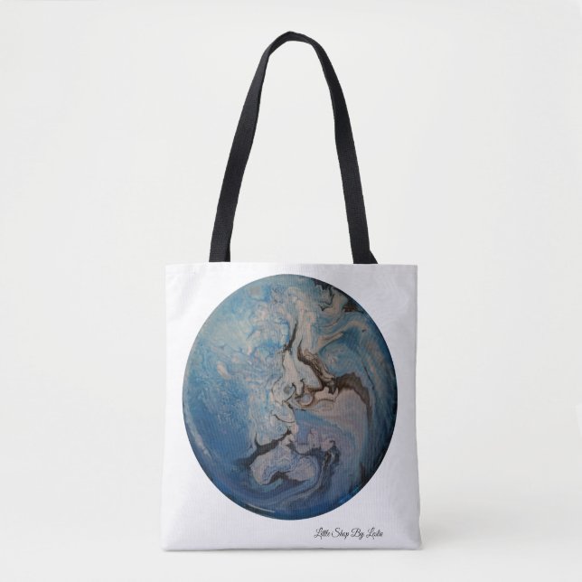 New Frontier Planet Tote Bag (Front)