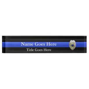 New Fully Customizable Badge  Desk Name Plate