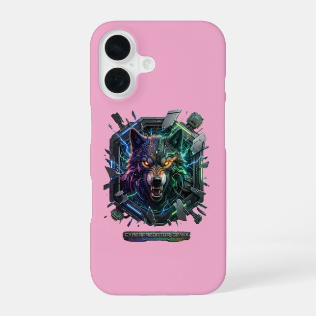 New Futuristic Robotic Predator  iPhone Case (Back)