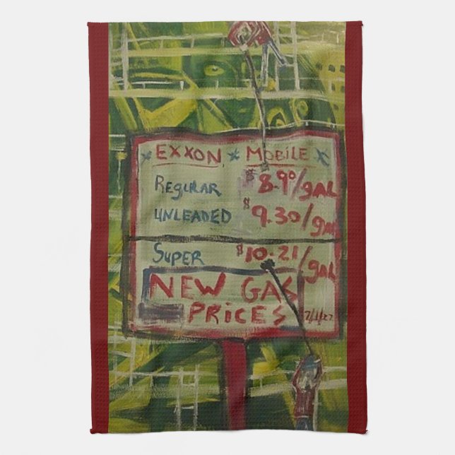 NEW GAS PRICES TOWEL (Vertical)