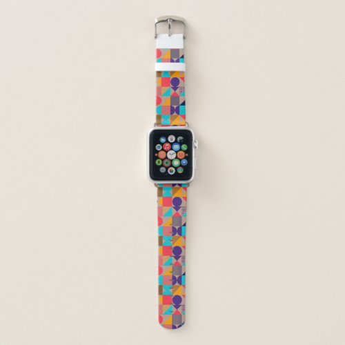  New Geometric Multi_Color Glamour for Your Apple Watch Band