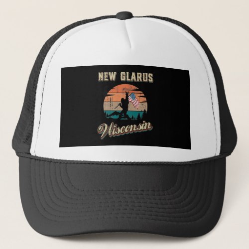 New Glarus Wisconsin Trucker Hat