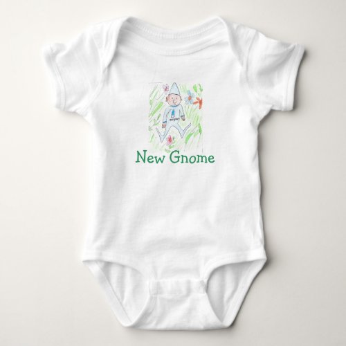 New Gnome Baby Bodysuit